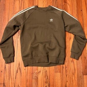 Adidas WM Olive Green Crewneck Sweater